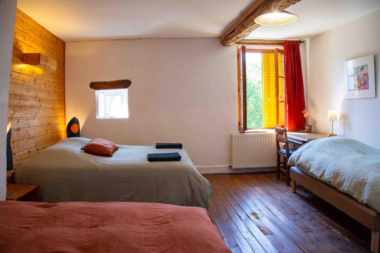 Les Soleils Bed & Breakfast Mérinchal Dış mekan fotoğraf